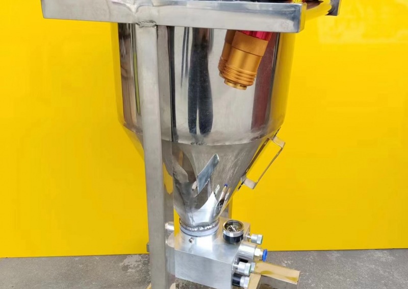 Poedertoevoerapparaat - Thermisch vlamspuitpistool voor thermoplastisch poeder