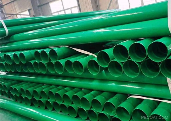 1_PECOAT®-PP507-Green-Color-for-Power-Conduit-steel-pipe