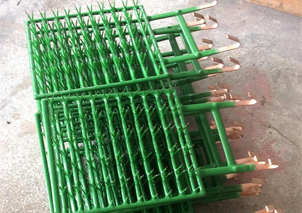 PECOAT® PE polyethylene powder zokutira zopangira rack jigs, kugonjetsedwa ndi asidi ndi kutentha kwambiri