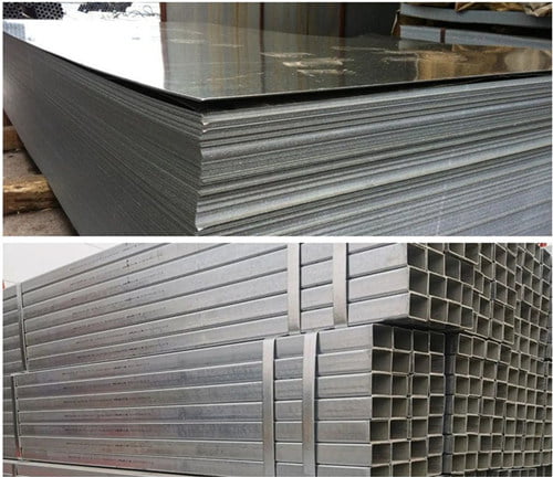 1.2mm galvanized sheet 6060mm Galvanized Square Tube Thickness 2.0mm thickness