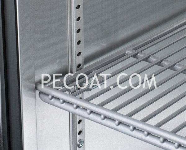 kuolkast wire racks bedekt mei thermoplastic polyetyleen poeder coating