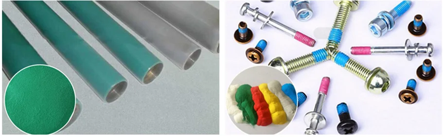 Acoperire cu pulbere de nailon Pentru imprimarea șuruburilor autoblocante cu role