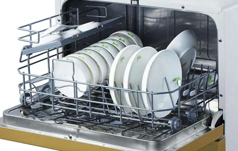 Ukwalekwa ngomgubo wenayiloni kwiDishwasher