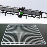 Automatic Fluidized Bed Dip Powder Coat Line for Refrigerator Grids Shelves