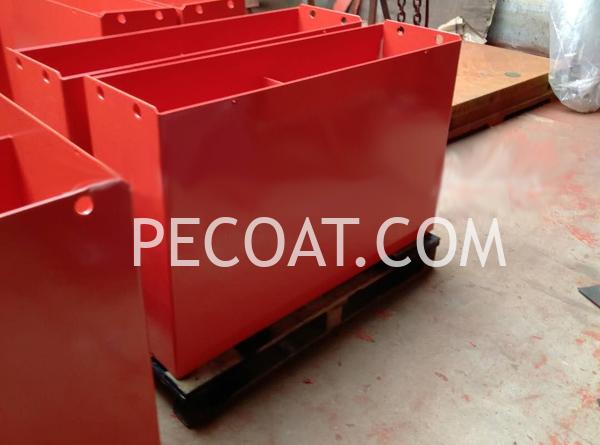 Power Coating Box Polyethylene Powder Coating for Battery Box Container | China