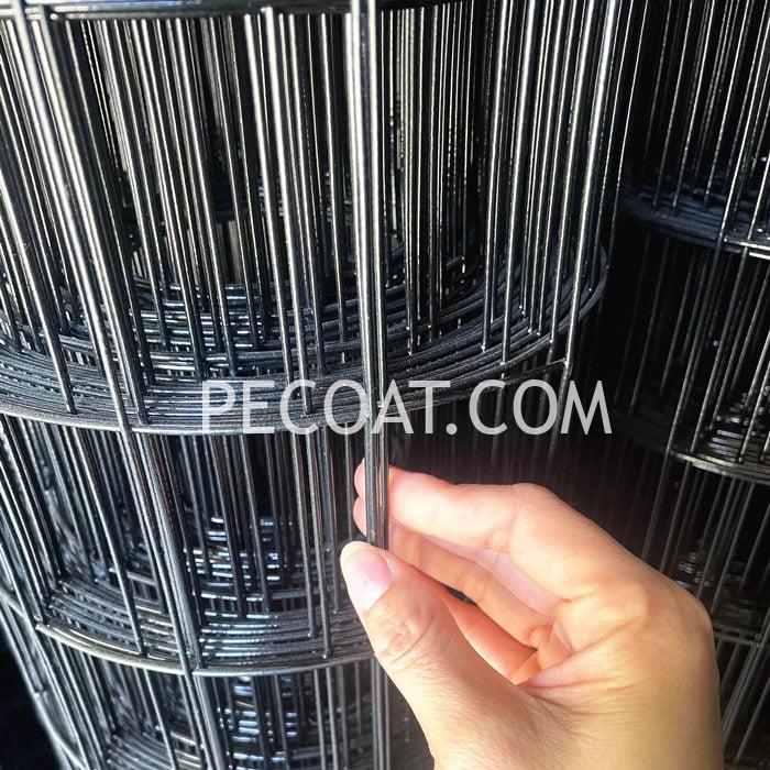 pvc thermoplastic powder coating welded mesh fence