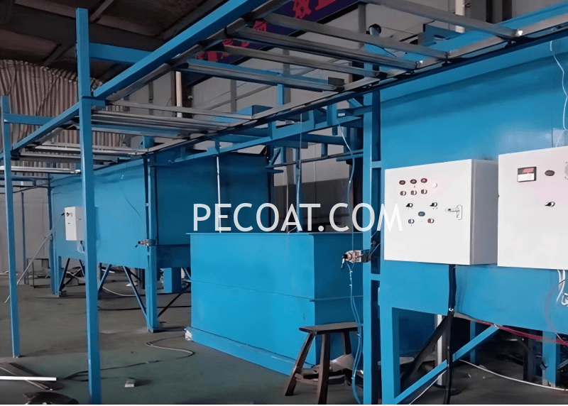 semi-automatic fluidized bed coating equipmenT