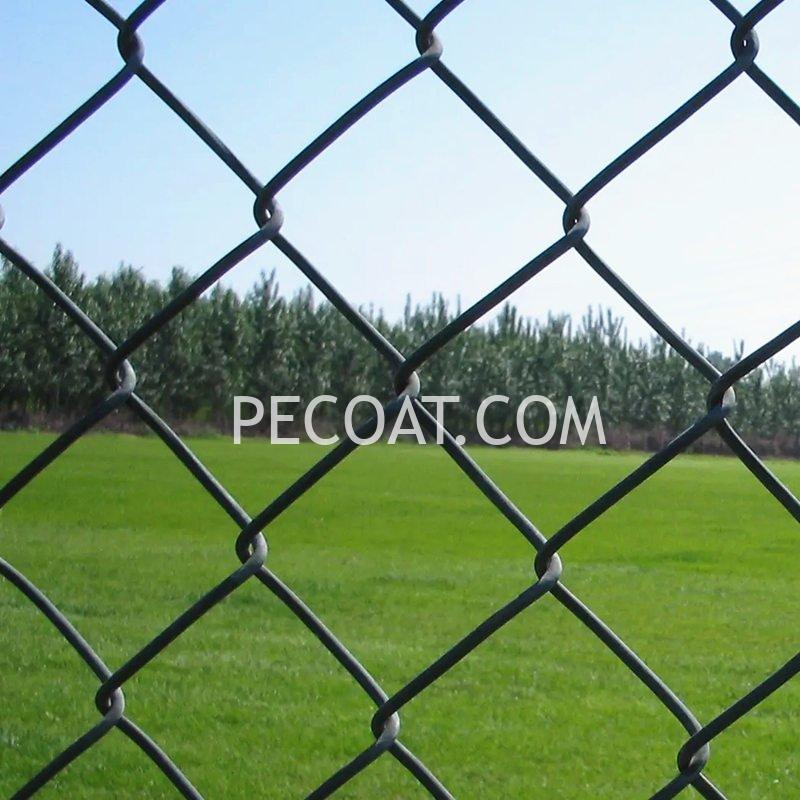 wire fence coated with thermoplastic pvc powder coating_