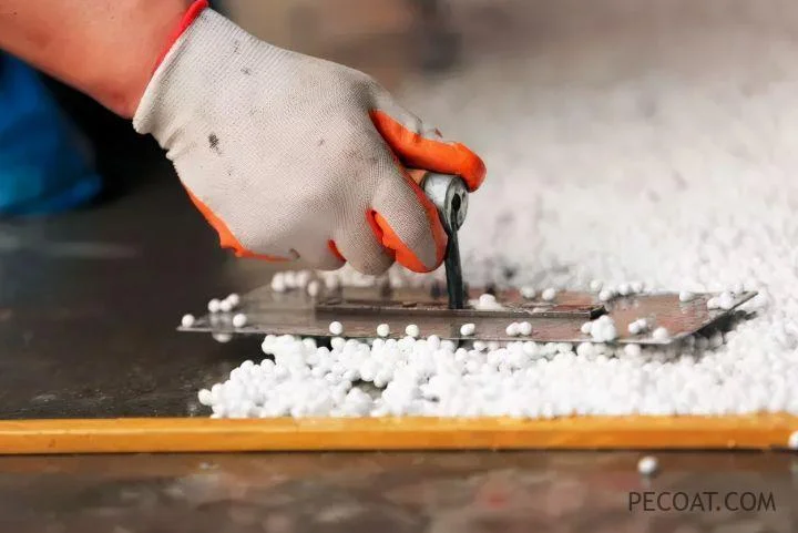 ETPU τοποθέτηση κόκκων