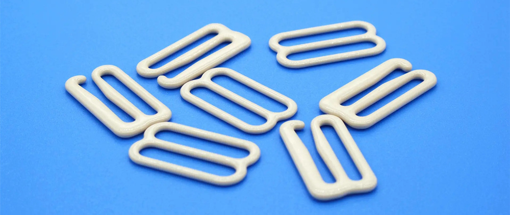 Nylon Powder Coating for Undergarment Accessories and Underwear Bra buckle