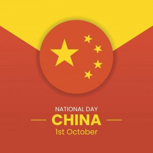 China National Day Holiday Sep 29- Oct 6,2023