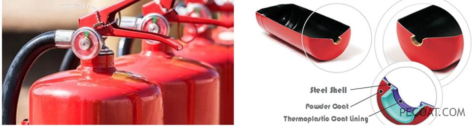 PECOAT® I-Fire Extinguisher Cylinder thermoplastic powder Coating