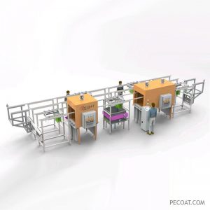 fluidized bed dipping powder coating equipment