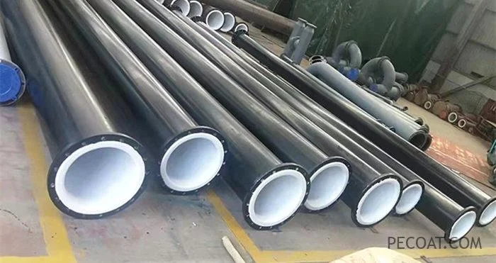 Polyolefin Polyetyleen POPE lining Coating Poeder foar stielen piip