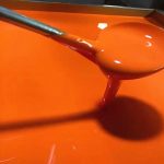 PVC liquid plastisol coating Red Color
