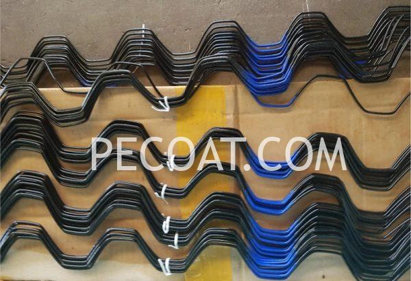 PE Plastic Powder Coating For Wiggle Wire Spring Wire-Lock