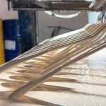 PVC plastisol dip coating for clothes hanger
