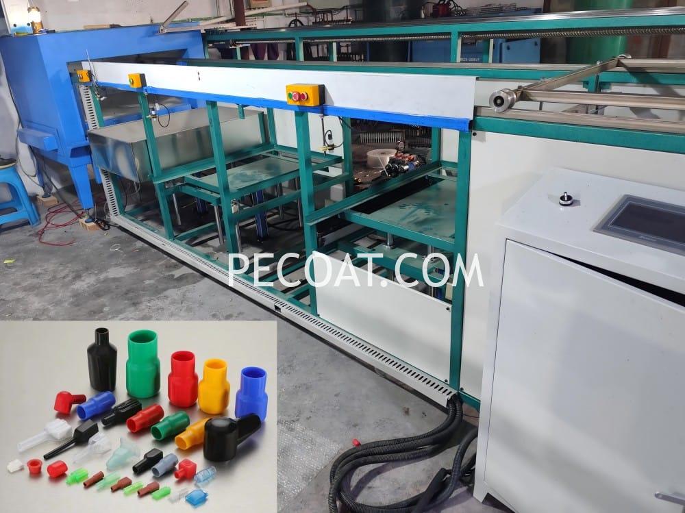 Máquina de molde de imersão para PVC Tampas de Plastisol Mangas de Cobertura