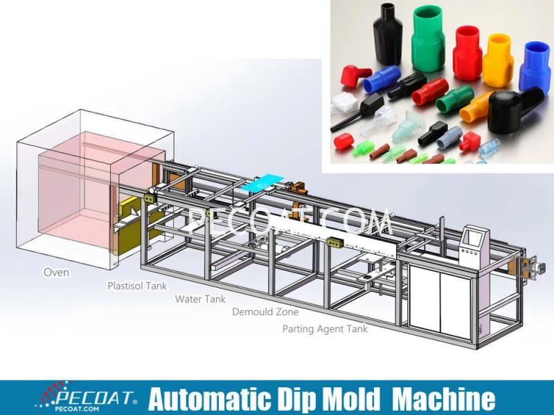 drawings for pvc dip mould machine