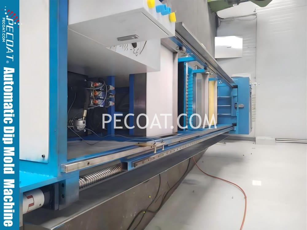 máquina de molde de imersão em pvc