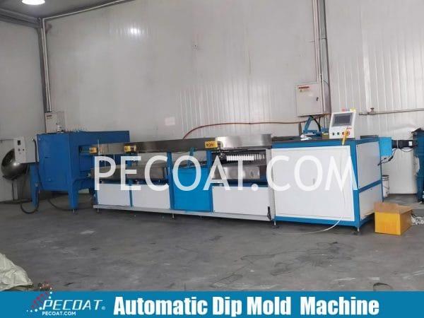pvc platisol automatic dip moulding machine
