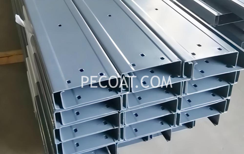 Pvc Coating Channel Dip thermo Plastic Coating for C section steel channel