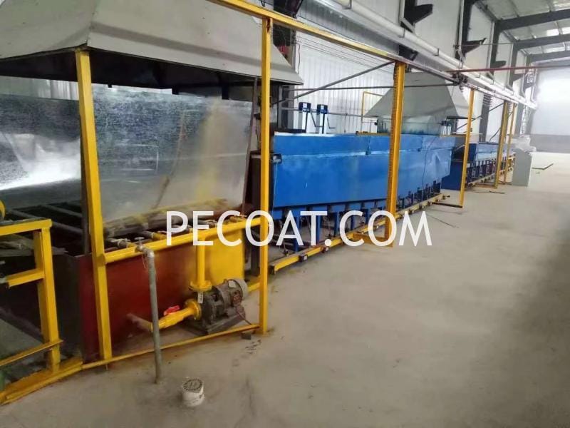 Dutch wire mesh welding wire mesh production plastic coating equipment line