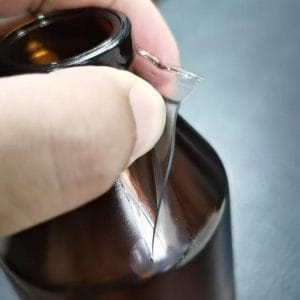 PVC Plastisol Coat to Protect Medicine Glass Bottle