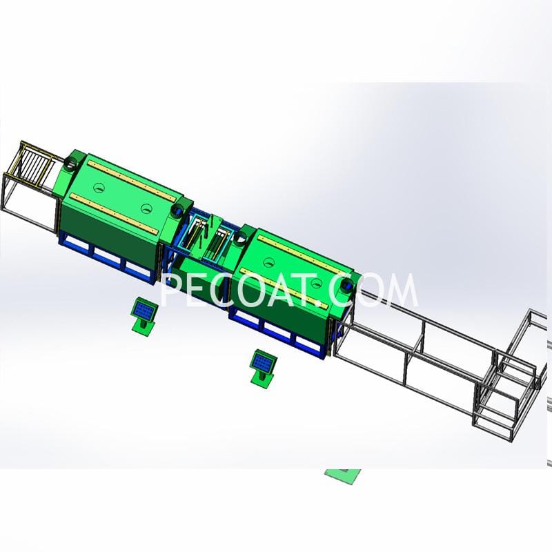 drawings of Dip Coating Equipment For PVC Plastisol Coatings