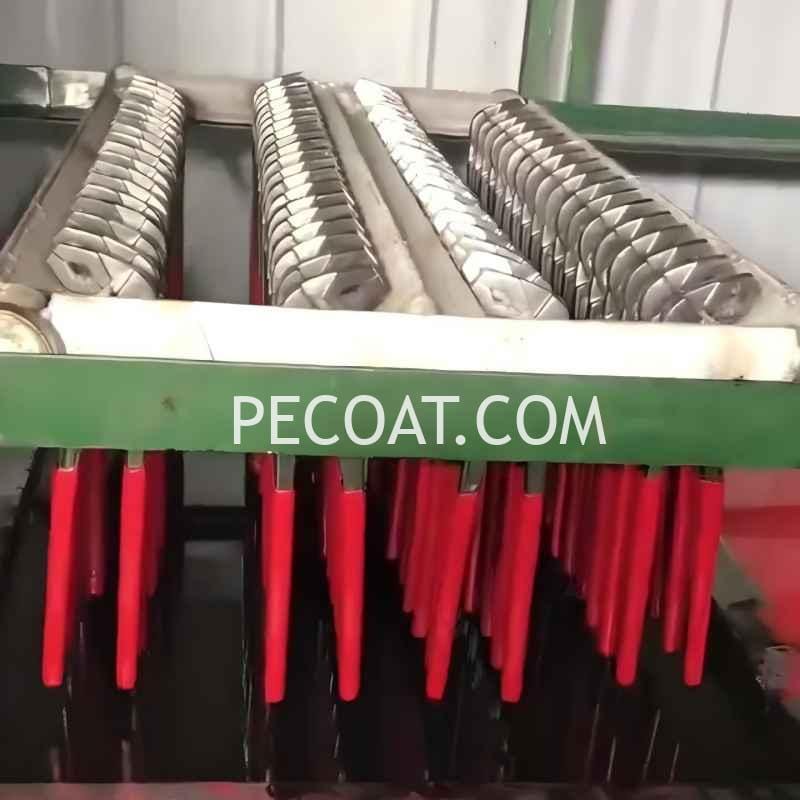 PVC produksi lapisan plastisol dip kanggo nangani