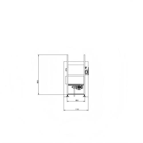 3d drawing of dip machine