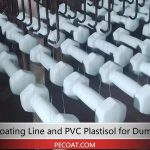 dip coating line and plastisol for dumbbell