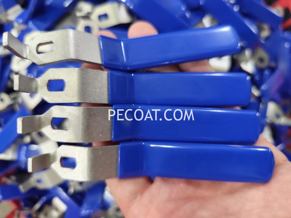 ball valve handle with pvc coated