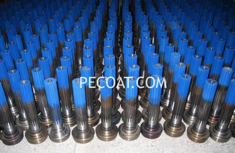 PA Nylon Powder Coating for Spline Shafts Extend