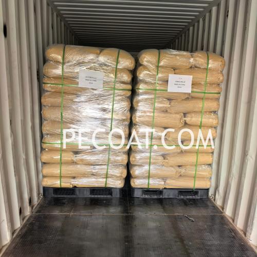 package of thermoplastic powder coatings