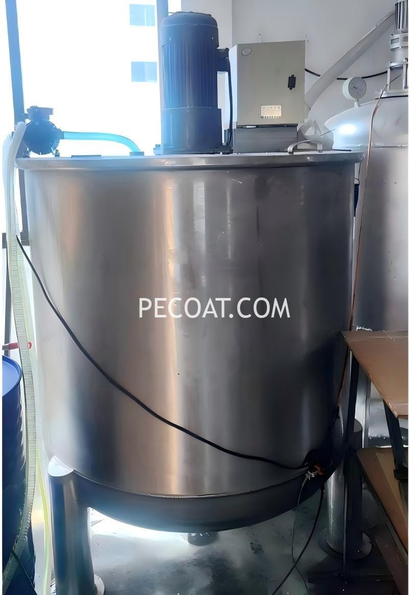 PVC Plastisol Production Equipment Set: Pre-Mixer, Vacuum Mixer & Vacuum Pump System - Image 2