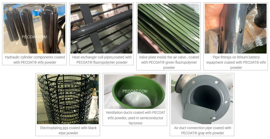 Utilisation de poudres de revêtement en fluoropolymère ETFE provenant d'un fournisseur chinois