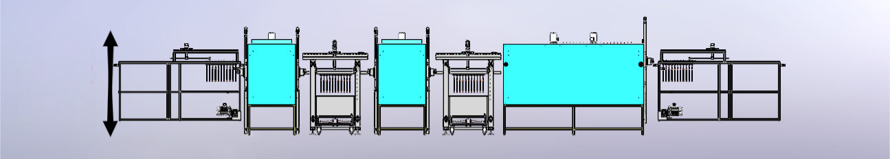 Drawing of Full-automatic Dip PVC Coatings Equipment