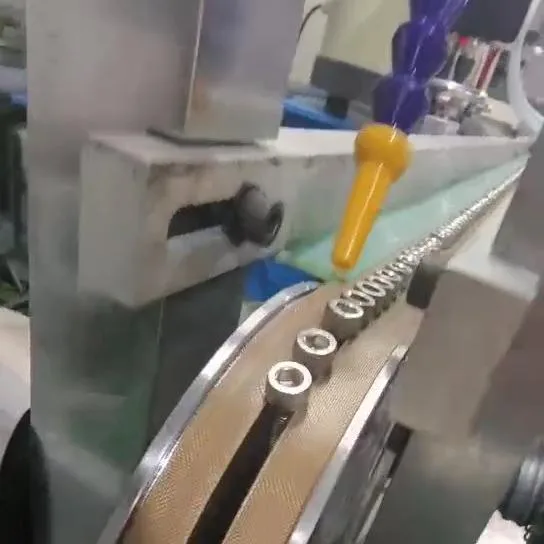 double track screw nylon coating application machine
