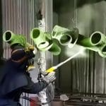 ETFE Powder Electrostatic Spraying Process