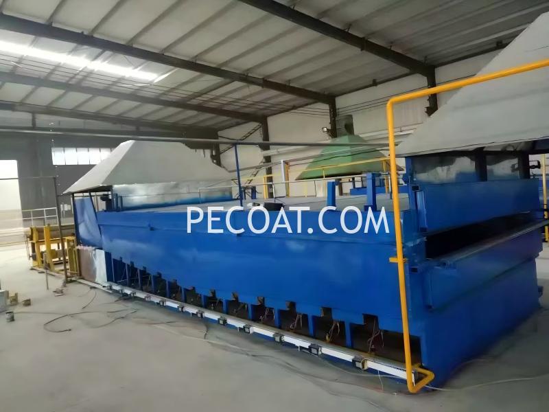Coil Wire Mesh Roll PVC Dip Powder Coating Equipment,5 (2)